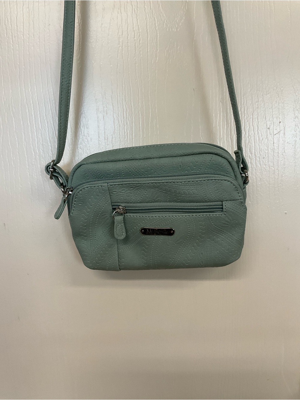 MultiSac Compact Mint Green Mini Crossbody Bag